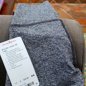 Lululemon Wunder under high rise tights